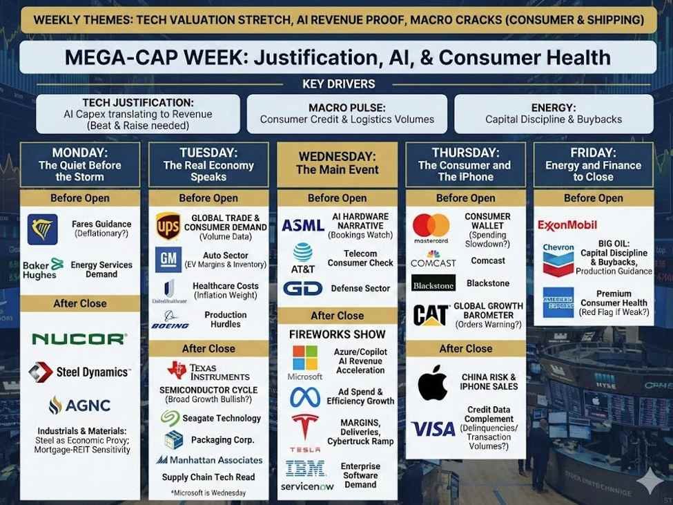 Die kommende Woche: Die Gewinnsaison geht auf Hochtouren