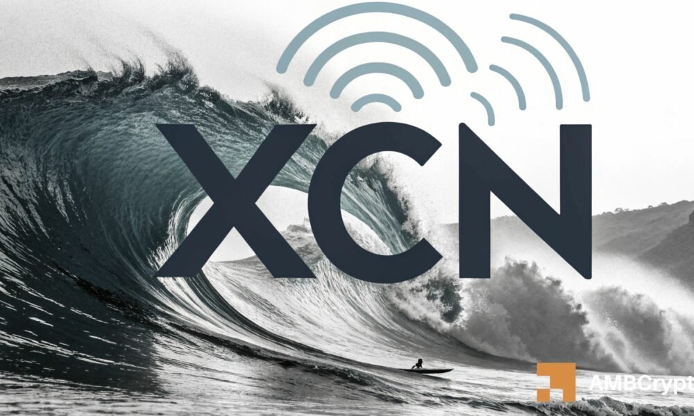 Onyxcoin durchbricht den Abwärtstrend, da XCN um 22 % steigt – Fortsetzung NUR, WENN…