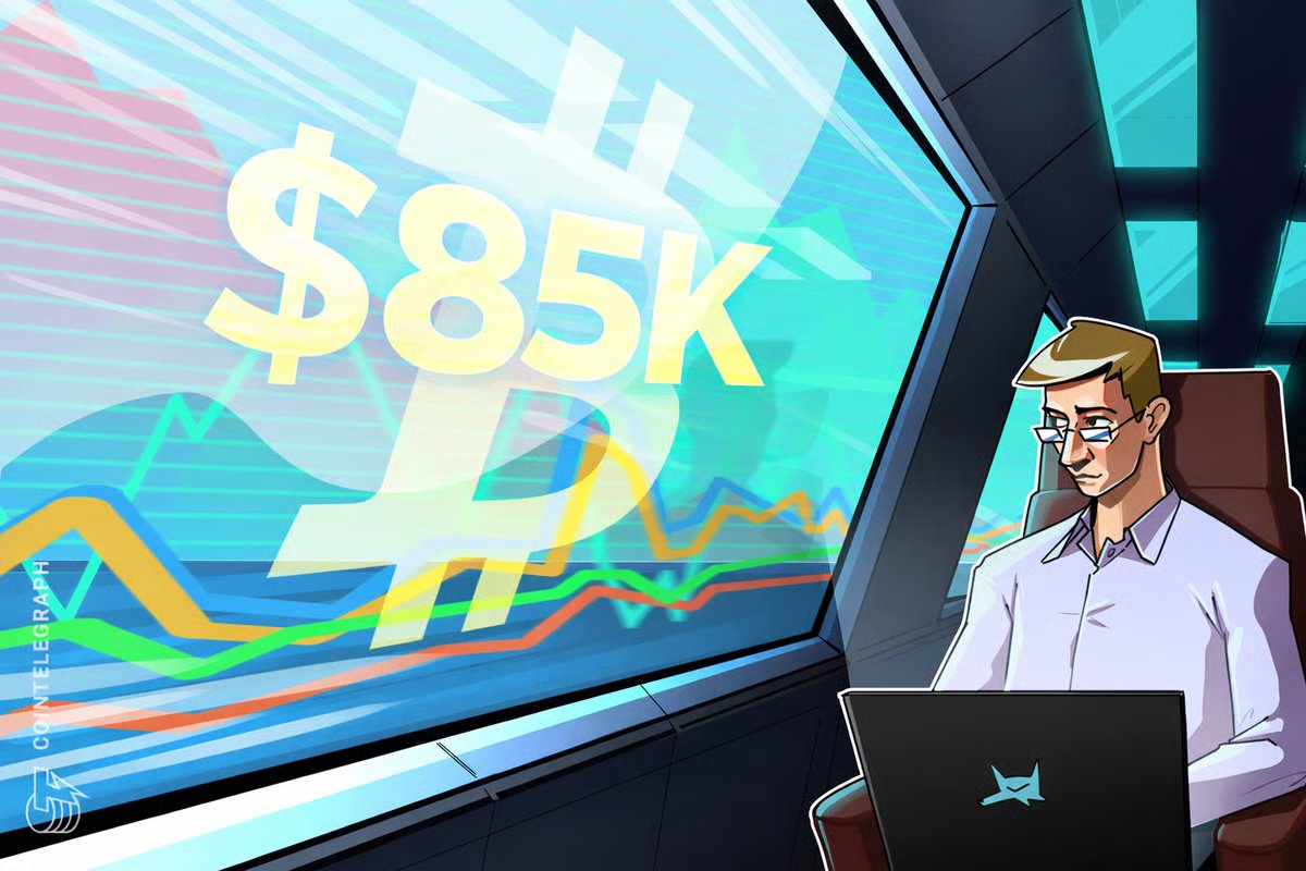 Bitcoin-Händler wetten auf eine Preiserholung, da BTC einen Liquiditätsengpass in Höhe von 85.000 US-Dollar anstrebt