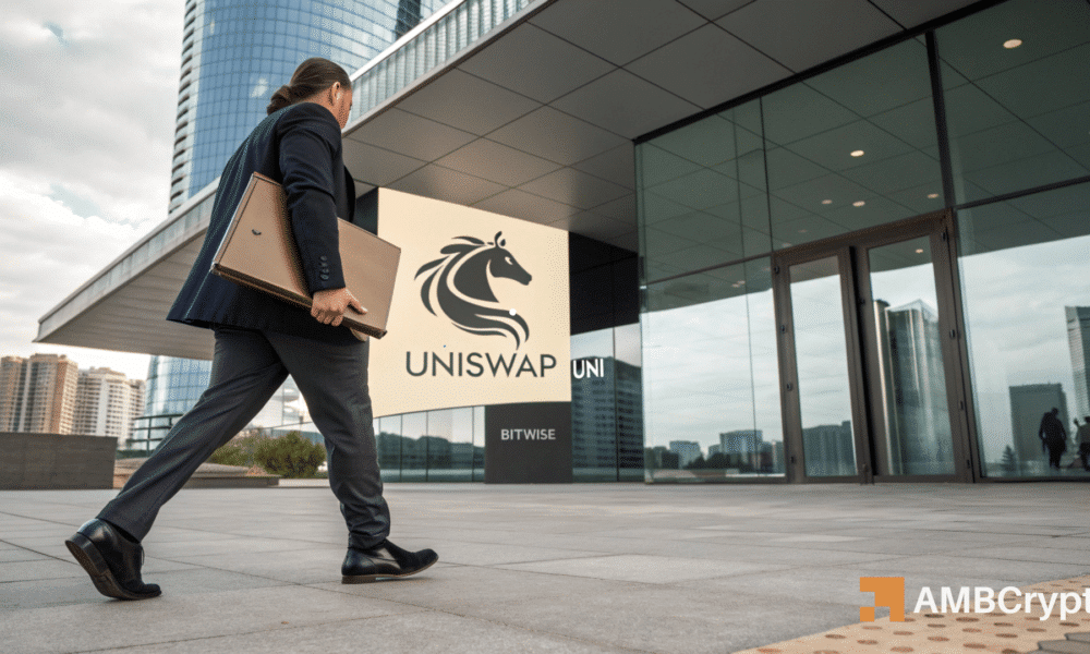 Sind die Spot-Uniswap-ETF-Pläne von Bitwise eine gute Nachricht für den UNI-Preis?