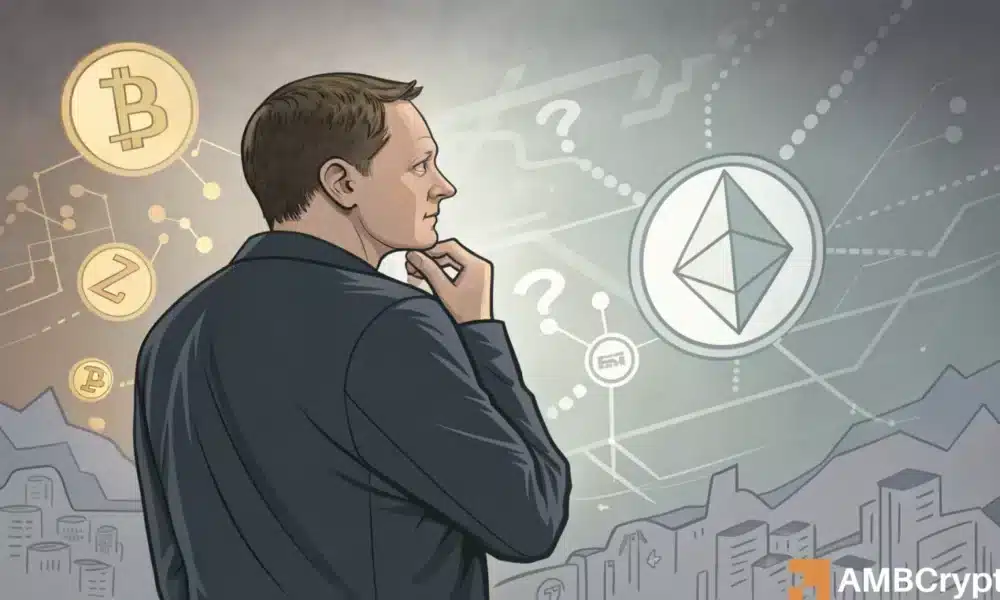 ETHZilla stürzt um 97 % ab, Thiel verlässt das „Ethereum Treasury“-Modell