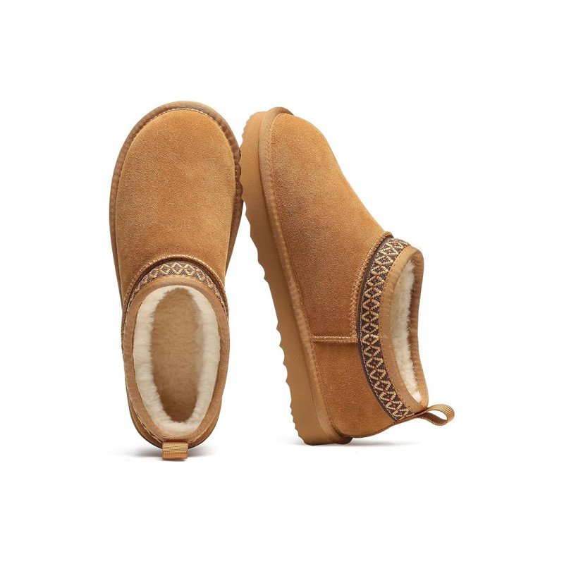 Amazon verkauft für 45 US-Dollar pelzgefütterte Stiefeletten, die gleichzeitig als Hausschuhe dienen