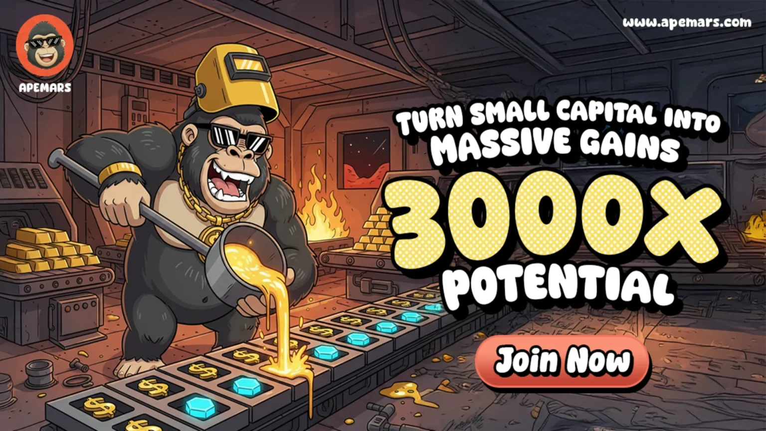 APEMARS steigt, während sich Ethereum und Solana bewegen