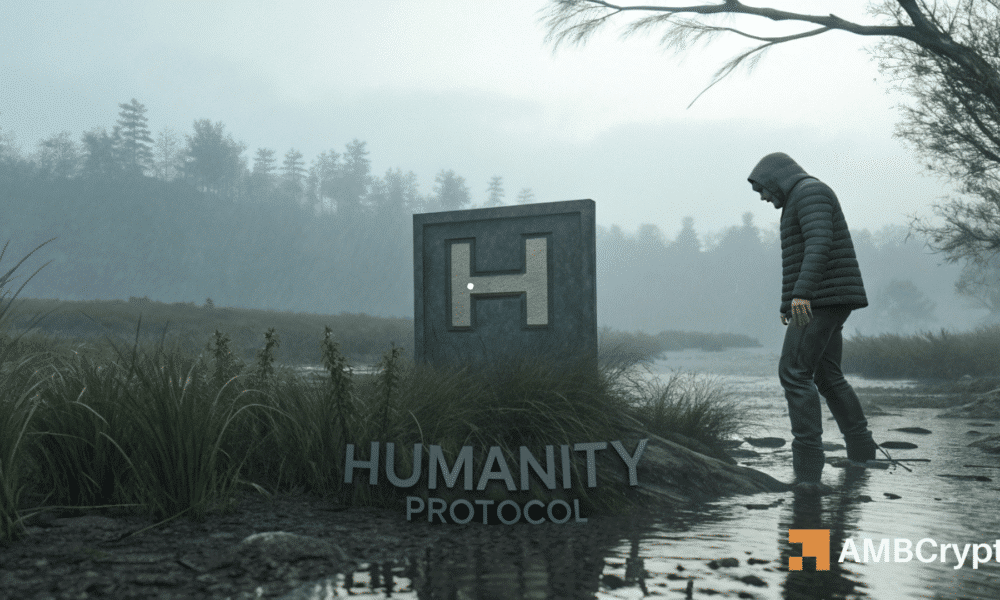 Humanity Protocol fällt um 19 %, bevor 14 Millionen US-Dollar freigeschaltet werden: Kommt als nächstes ein Angebotsschock?