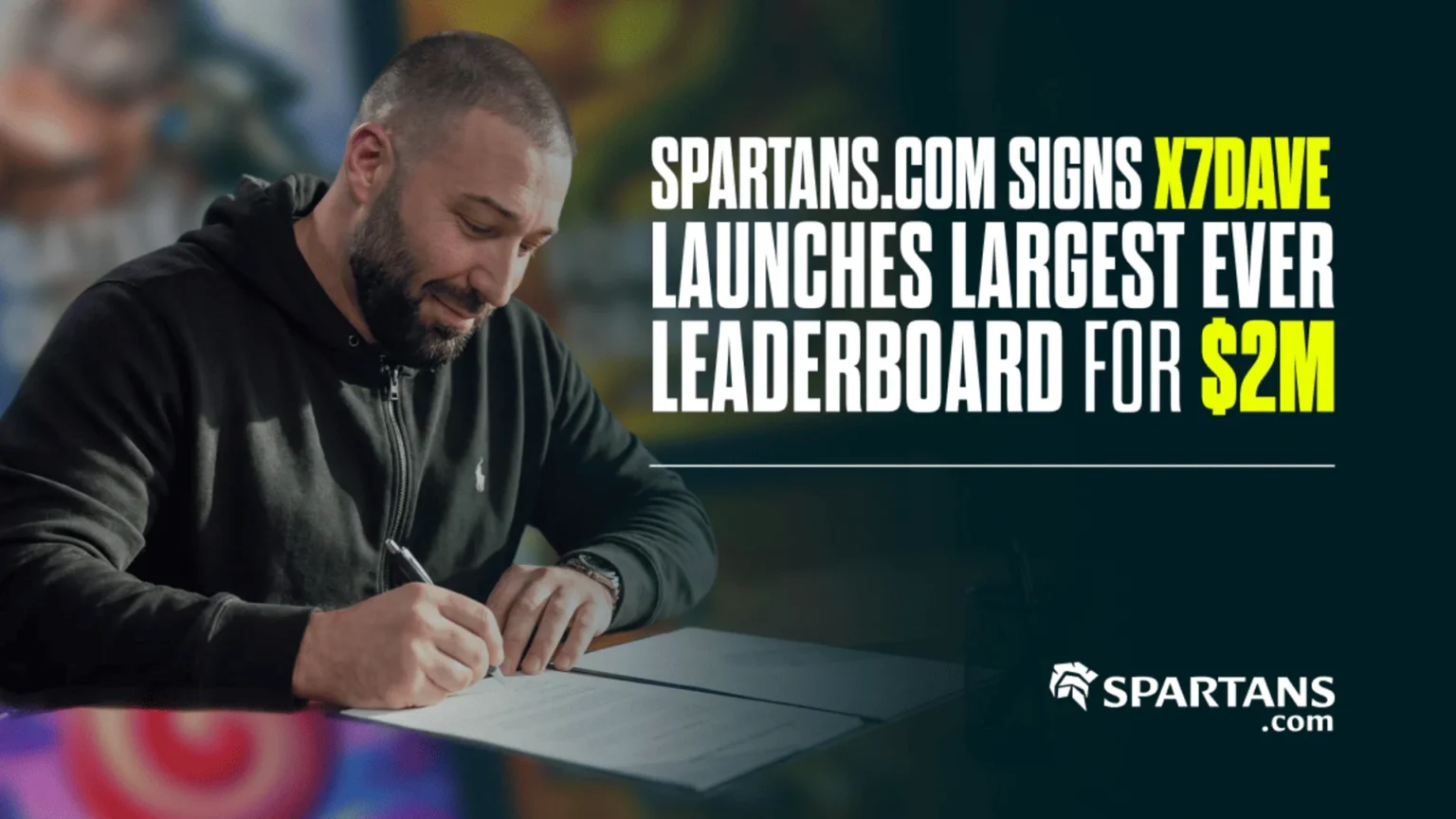Bestes Online-Sportwetten: Spartans Casino enthüllt riesige 2-Millionen-Dollar-Rangliste nach X7Dave-Deal