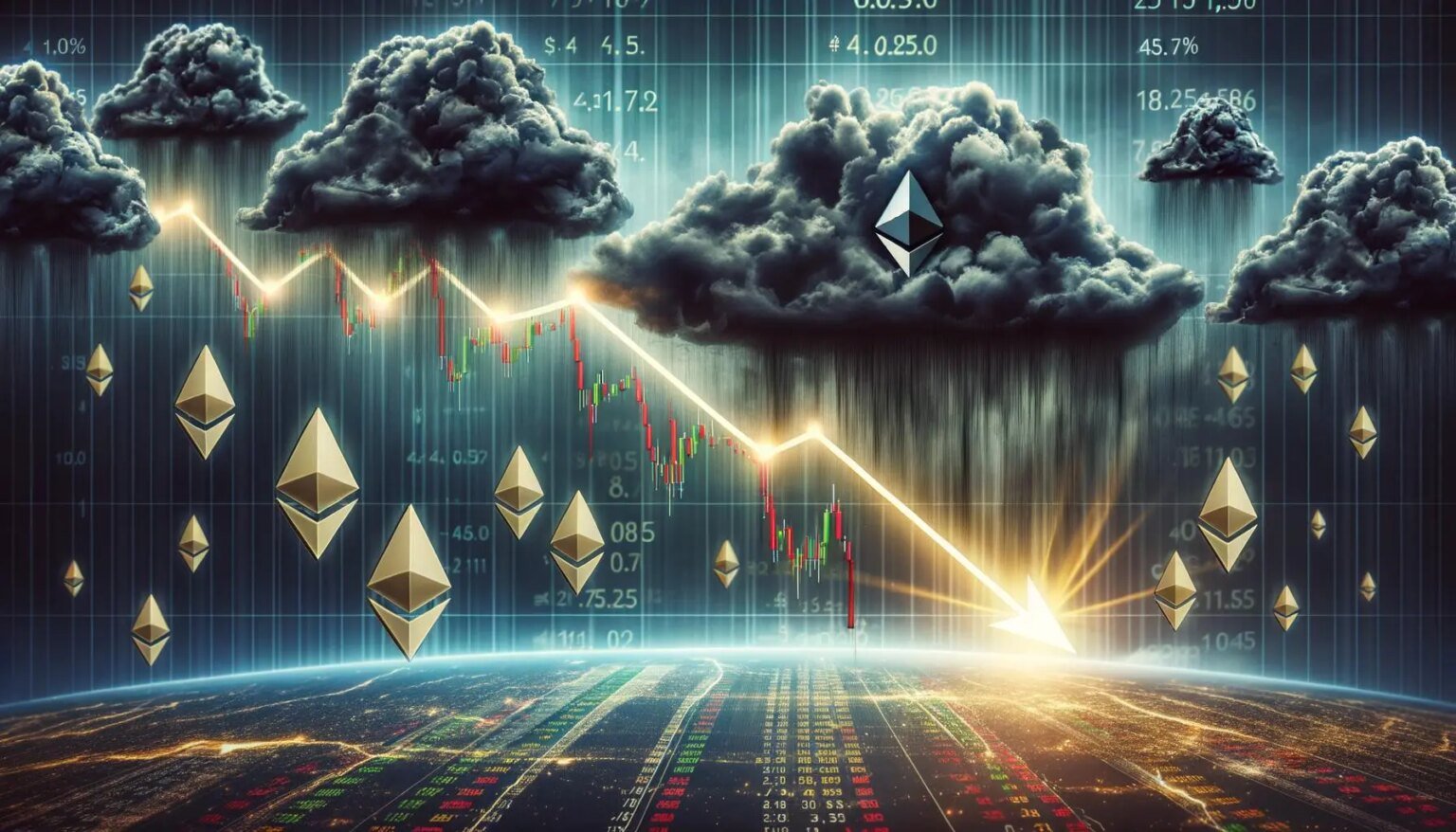 Analysten prognostizieren den Tiefpunkt des Ethereum-Preises mit einem markierten Weg auf 15.000 US-Dollar