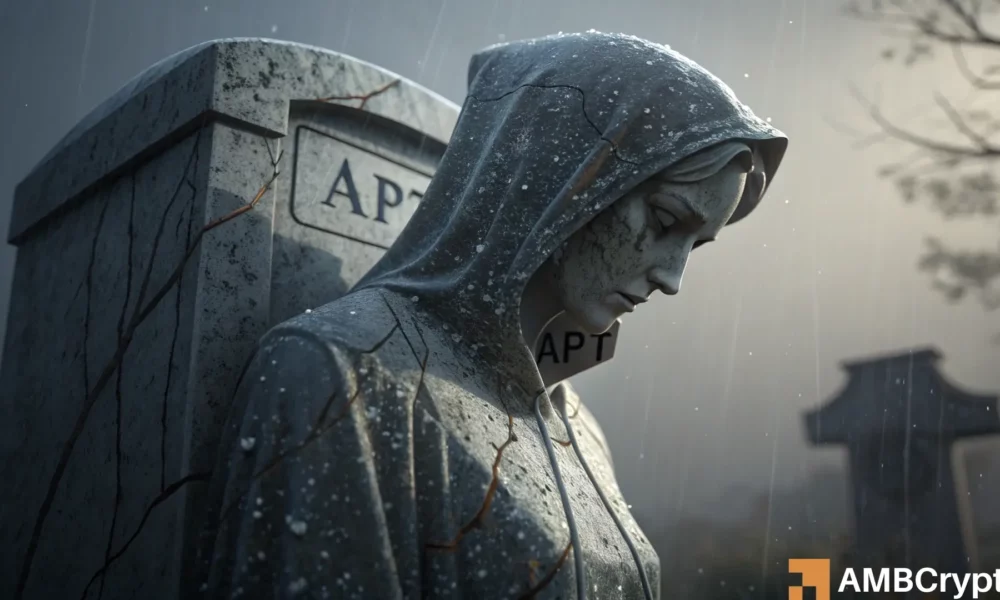 Aptos: Der Abwärtstrend vertieft sich, aber die Erholung von APT ist immer noch möglich