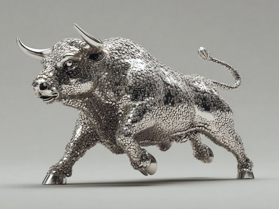 Silber sprintet höher und gewinnt mehr als 5 %