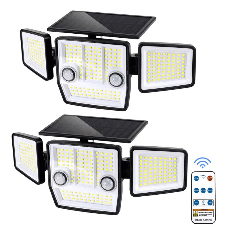 Walmart verkauft ein 2er-Pack Solarleuchten für den Außenbereich für nur 27 US-Dollar