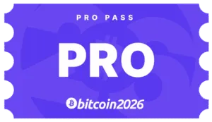 Bitcoin 2026 Pro Pass