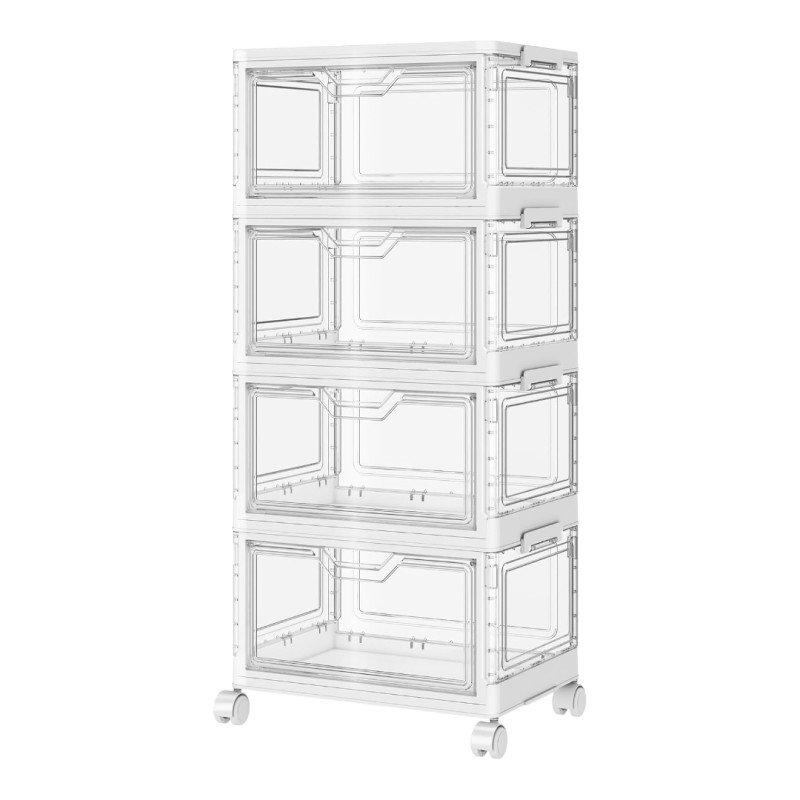 Dank eines exklusiven Gutscheins verkauft Amazon eine rollende Aufbewahrungseinheit mit 4 Ebenen für nur 28 US-Dollar