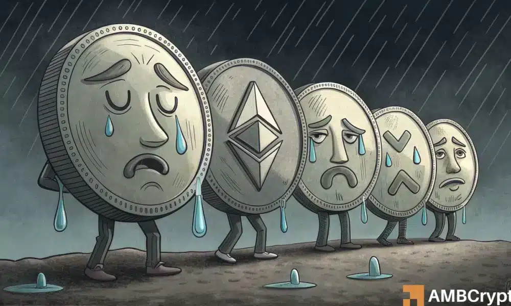 38 % der Altcoins nahe Allzeittiefs – Schätzungsweise 48 % Marktkapitalisierungsverlust