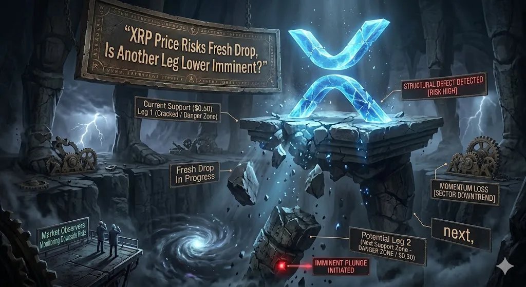 Der XRP-Preis riskiert einen erneuten Rückgang. Steht ein weiterer Rückgang bevor?