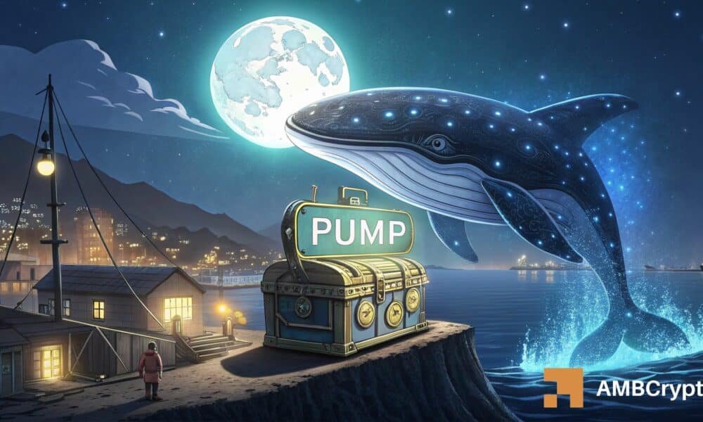 Pump.fun Whale zieht 853,5 Mio. PUMP aus der Börse – Rallye braut sich zusammen?