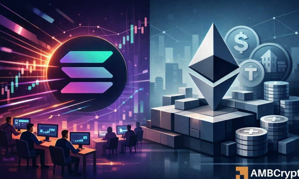 Solana vs. Ethereum – 4,4 Billionen US-Dollar gehandelt, RWA-Inhaber umgedreht – aber wer gewinnt?