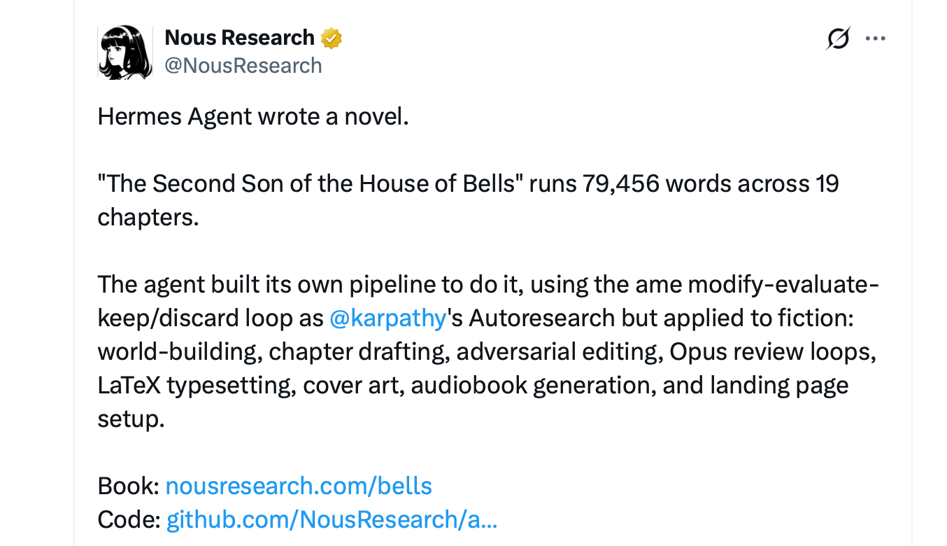 Was ist ein Hermes-Agent? Die sich selbst verbessernde KI von Nous Research erklärt Was ist ein Hermes-Agent? Die sich selbst verbessernde KI von Nous Research erklärt