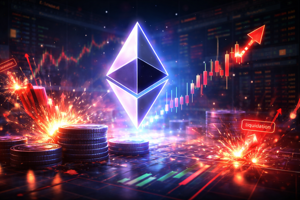 Ethereum-Shorts häufen sich bei Binance, da das Squeeze-Risiko zunimmt