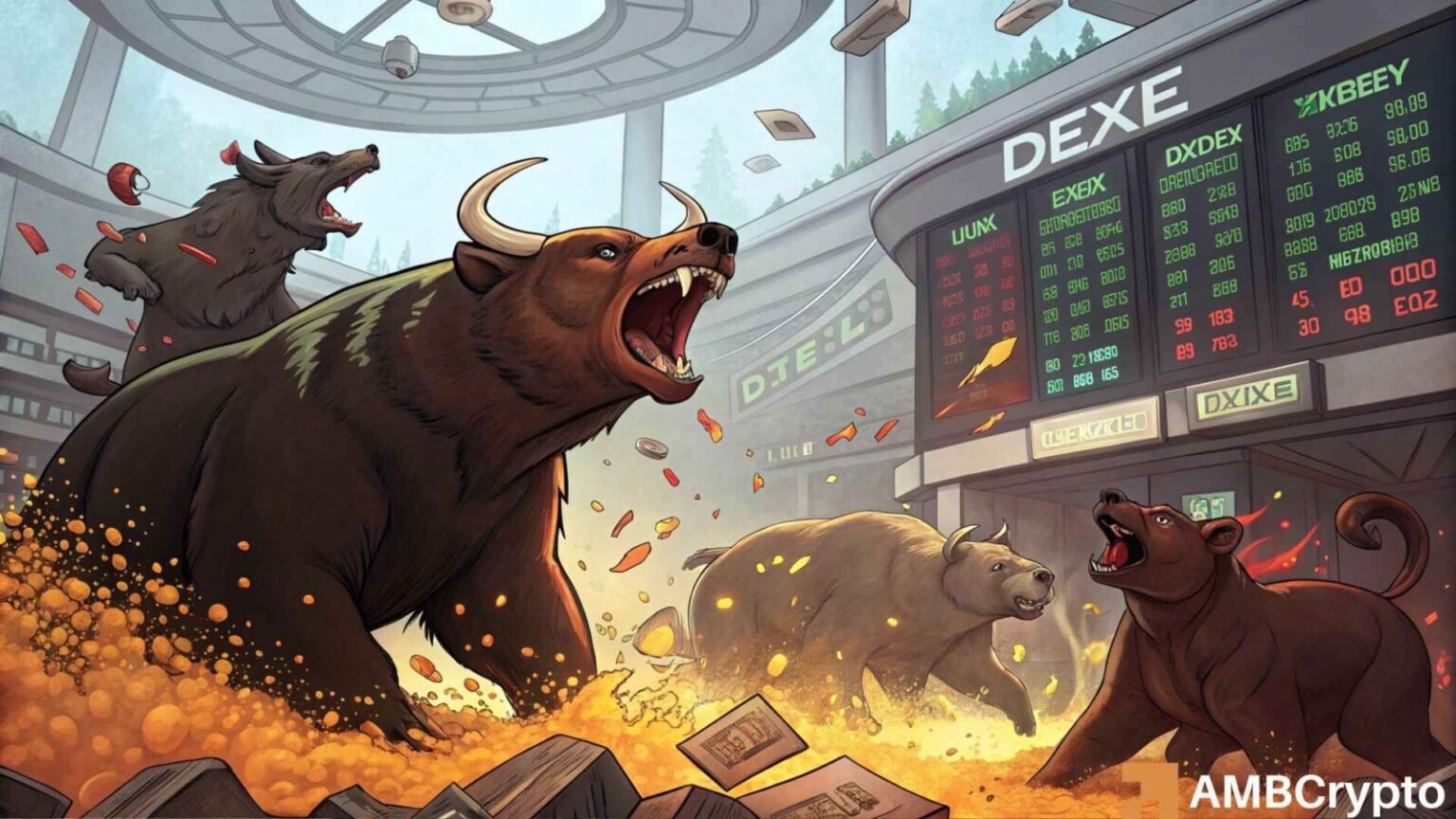 DEXE verliert 15 %, da die Dominanz der Verkäufer zunimmt – Warnzeichen?
