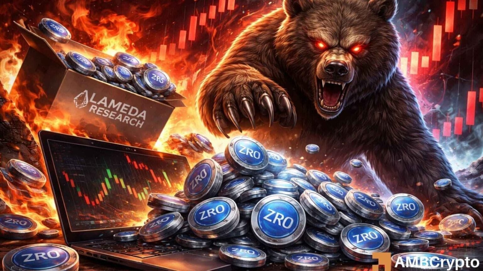 LayerZero fällt nach 15-Millionen-Dollar-Abwurf in Alameda – Noch mehr Probleme für ZRO?