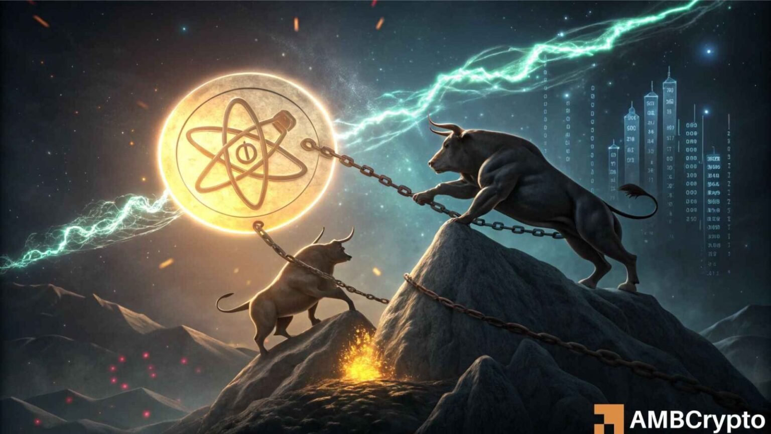 Wir analysieren derzeit, ob der ATOM-Preis für eine 15-prozentige Rallye in den Charts bereit ist