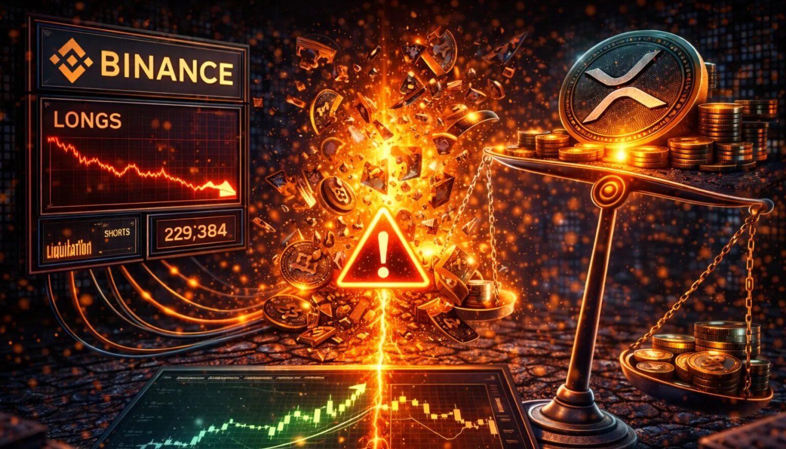 XRP-Longs werden bei Binance immer wieder zerschlagen – hier ist, was dieses Ungleichgewicht signalisiert