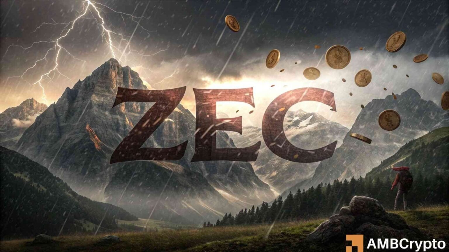 Zcash (ZEC) steigt um 3 %, aber die Grafik deutet auf ein Absturzrisiko von 20 % hin