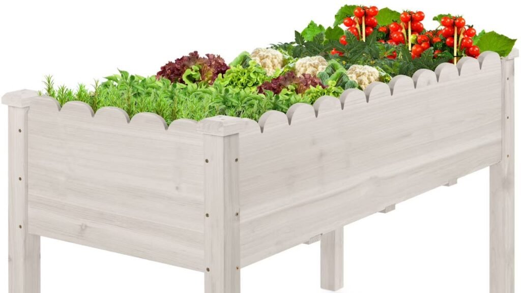 Im gewellten Hochbeet von Walmart können Sie für 110 US-Dollar Kräuter, Blumen und mehr anbauen