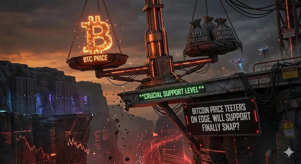 Der Bitcoin-Preis steht wieder unter Druck, nachdem die Erholungshoffnungen schwinden