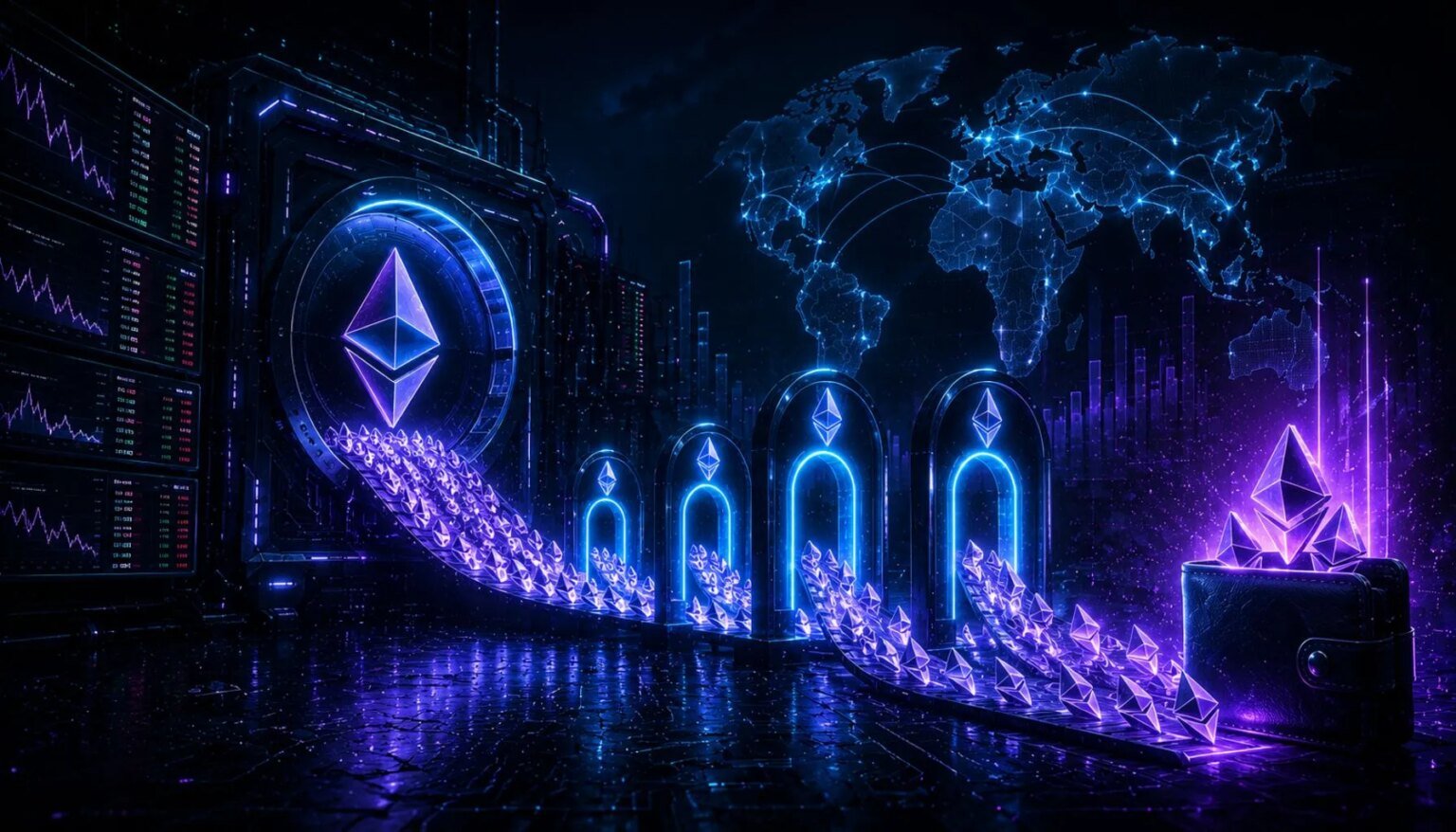 Ethereum verzeichnet massiven Börsenabfluss an wichtigen Börsen – erholt sich die Nachfrage?