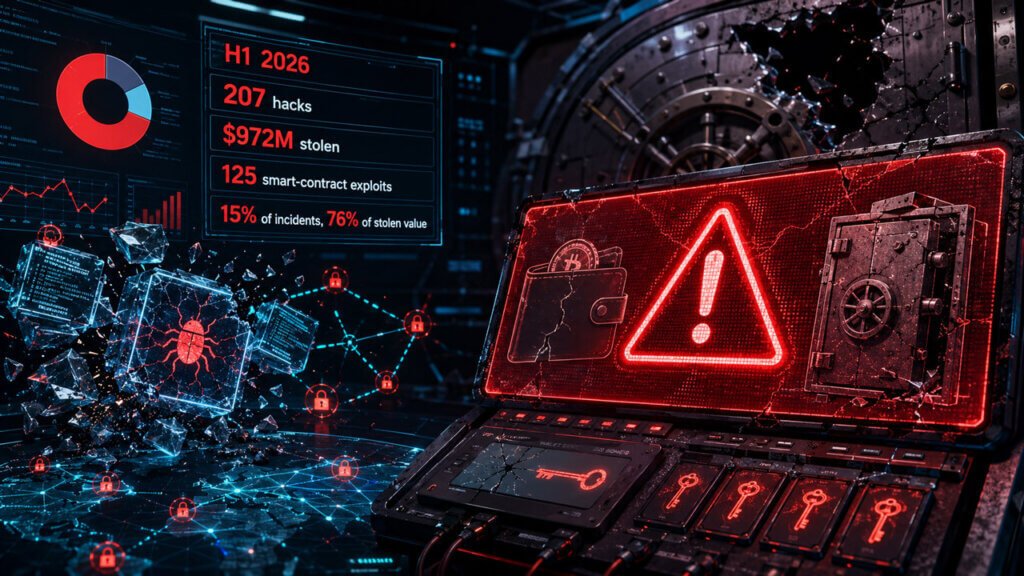Krypto-Hacks haben eine Rekordzahl erreicht, aber die größte Bedrohung sind nicht intelligente Verträge