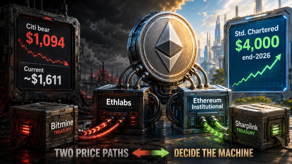 Ethereum spaltet sich in drei Machtzentren auf und ETH-Finanzierungsfirmen zahlen für zwei