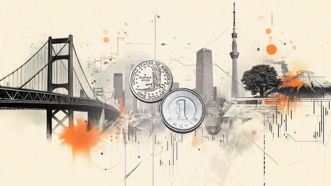 Der japanische Yen schwächt sich gegenüber dem US-Dollar ab, da Händler die Interventionsrisiken im Auge behalten