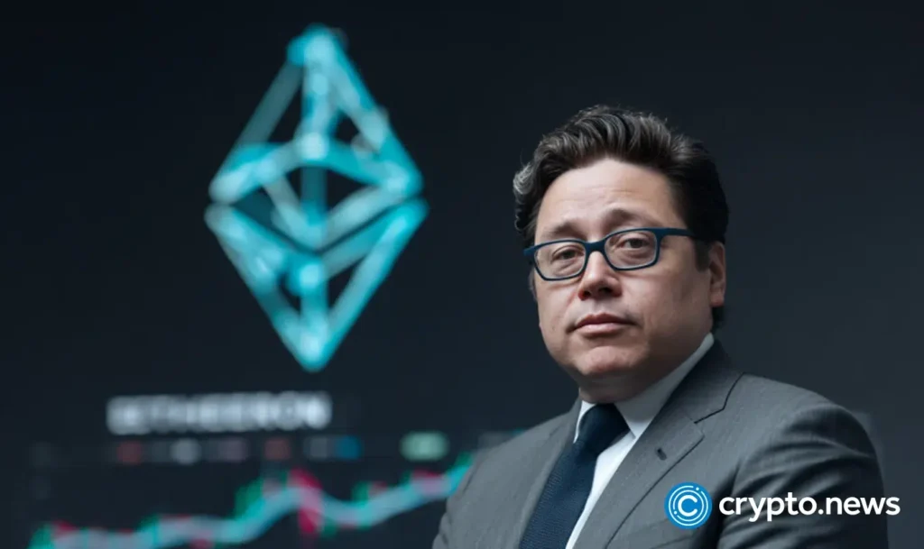 Ist Ethereum bereit, Bitcoin zu übertreffen? Tom Lee weist auf das Schlüsselverhältnis hin