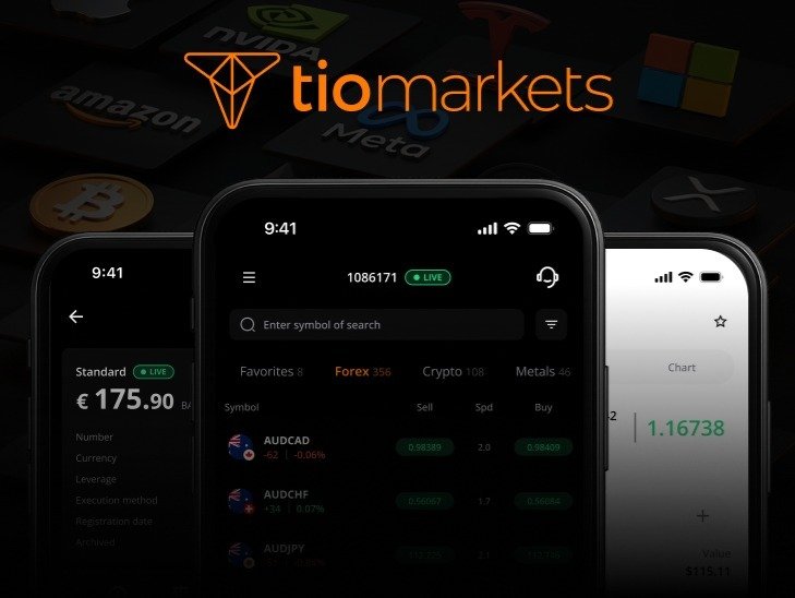 TIOmarkets führt neue mobile Trading- und Investment-App ein